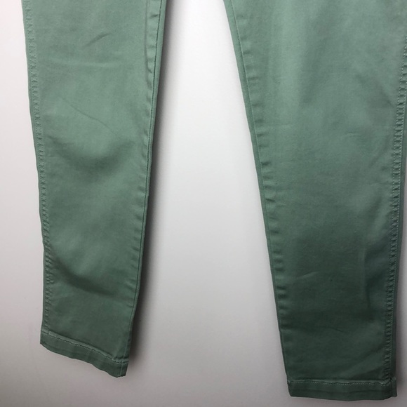 Chaps Sage Green Skinny Casual Ankle Pants Size 6 - Picture 3 of 6